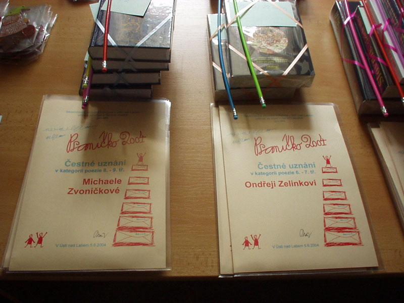 Vyhodnocené čekaly i pěkné diplomy