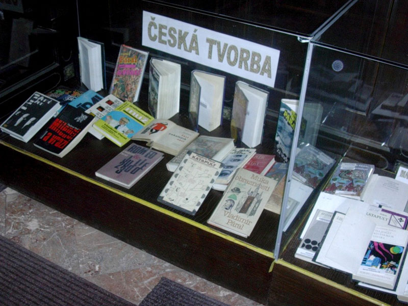 Českou tvorbu zastupovaly exempláře z fondu SVK