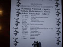 Program obsahoval 14 skladeb