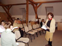 8. prosince 2005 opět do Ústí n.L. zavítala sympatická lektorka britské literatury Michaela Čaňková s pořadem Reading Activities development