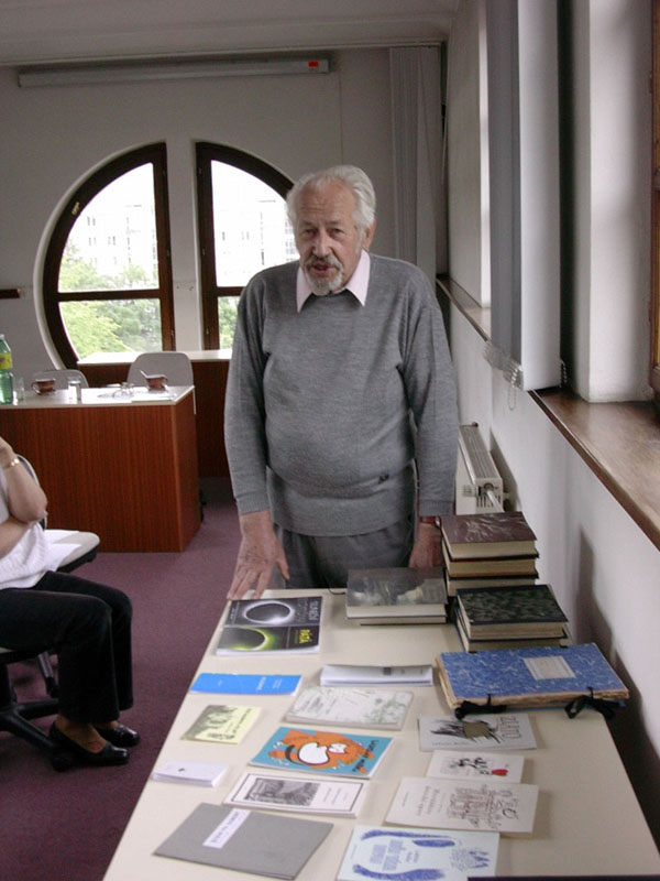 V rámci cyklu Proměny severočeské literatury : na vlastní kůži totiž poutavě hovořil spisovatel Ladislav Muška