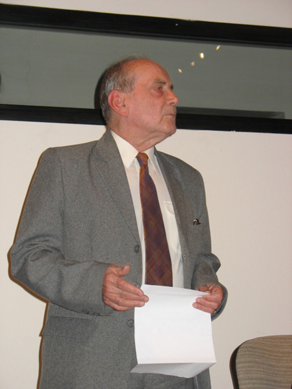 Předseda ústecké Masarykovy dělnické akademie Jaroslav Zahálka