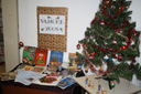 V půjčovně odborné literatury byla nachystána malá výstavka s vánoční tematikou
