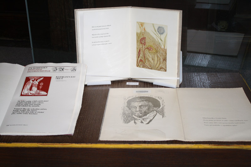 13. května byla zahájena výstava bibliofilií ve fondu knihovny