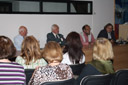 Autorské čtení Obce spisovatelů pořádané u příležitosti mezinárodní konference Jazyk, literatura a finance konané 24.4.