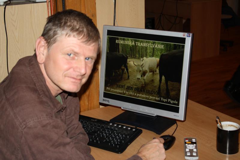 16.11., Rumunská Transylvánie, beseda s Topim Pigulou